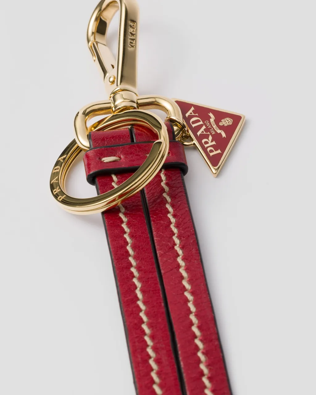 Leather Bag Charm And Keychain