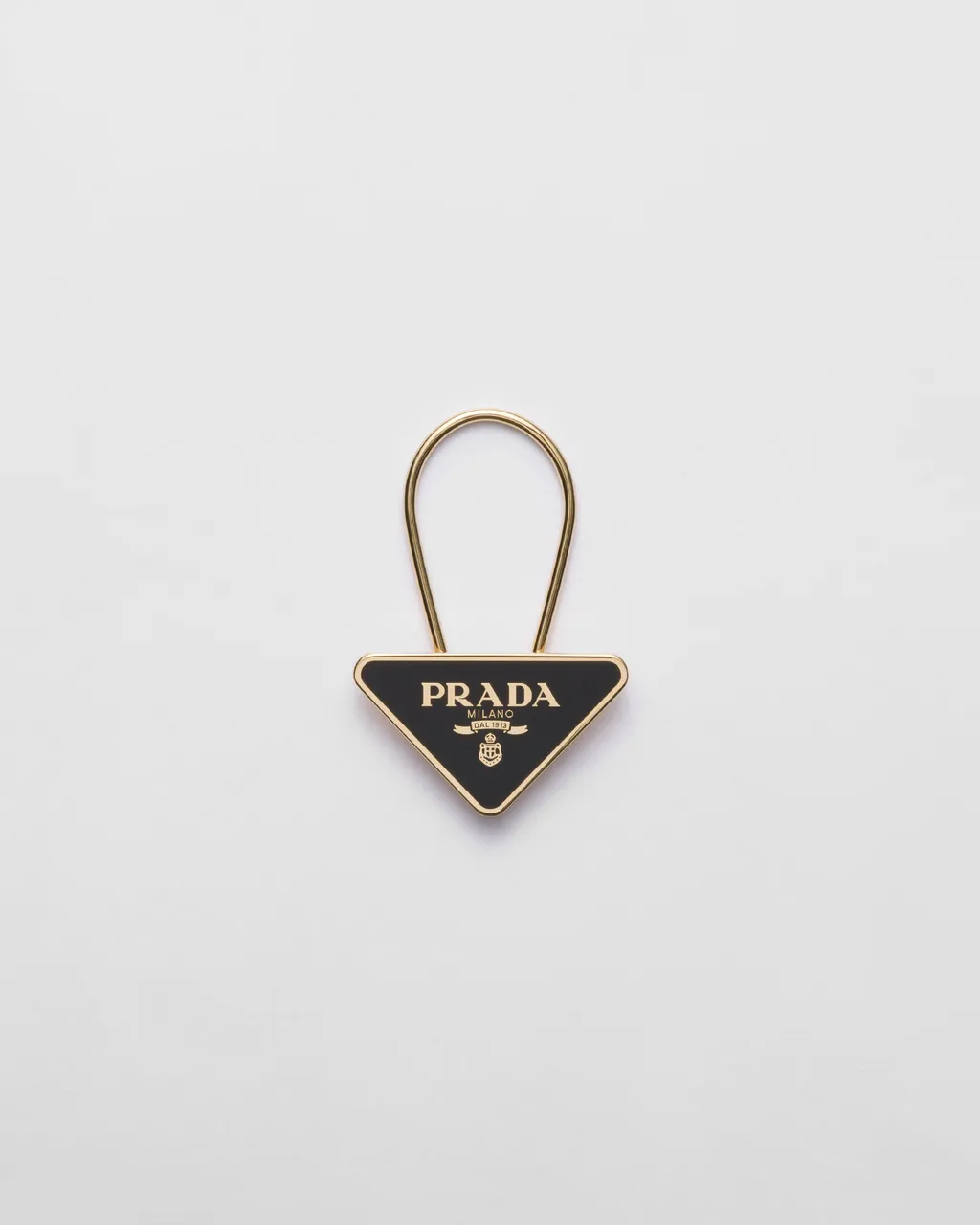 Enameled Metal Key Ring
