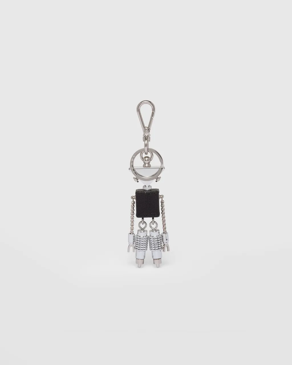Robot Saffiano Leather Bag Charm
