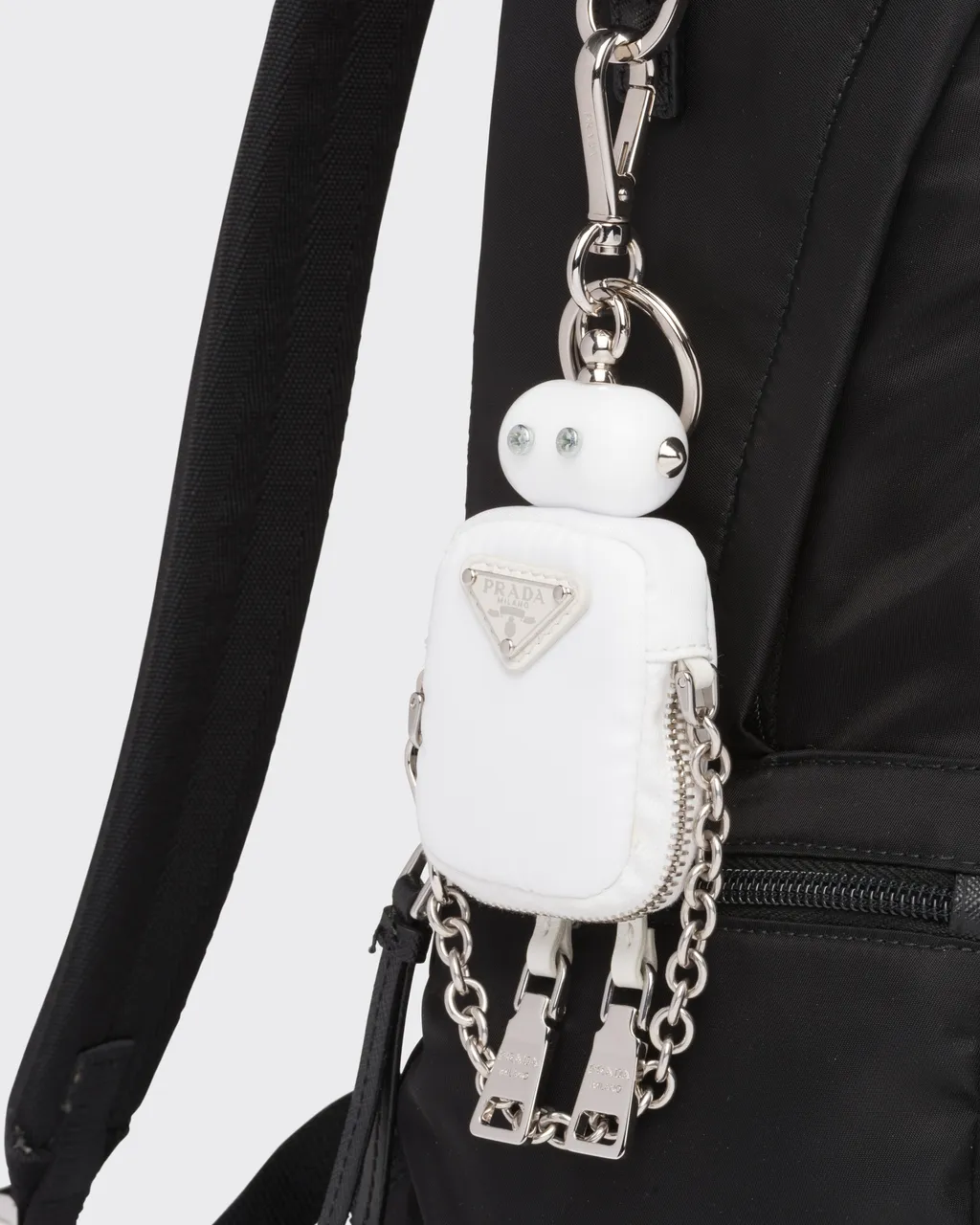 Re-Nylon Robot Bag Charm