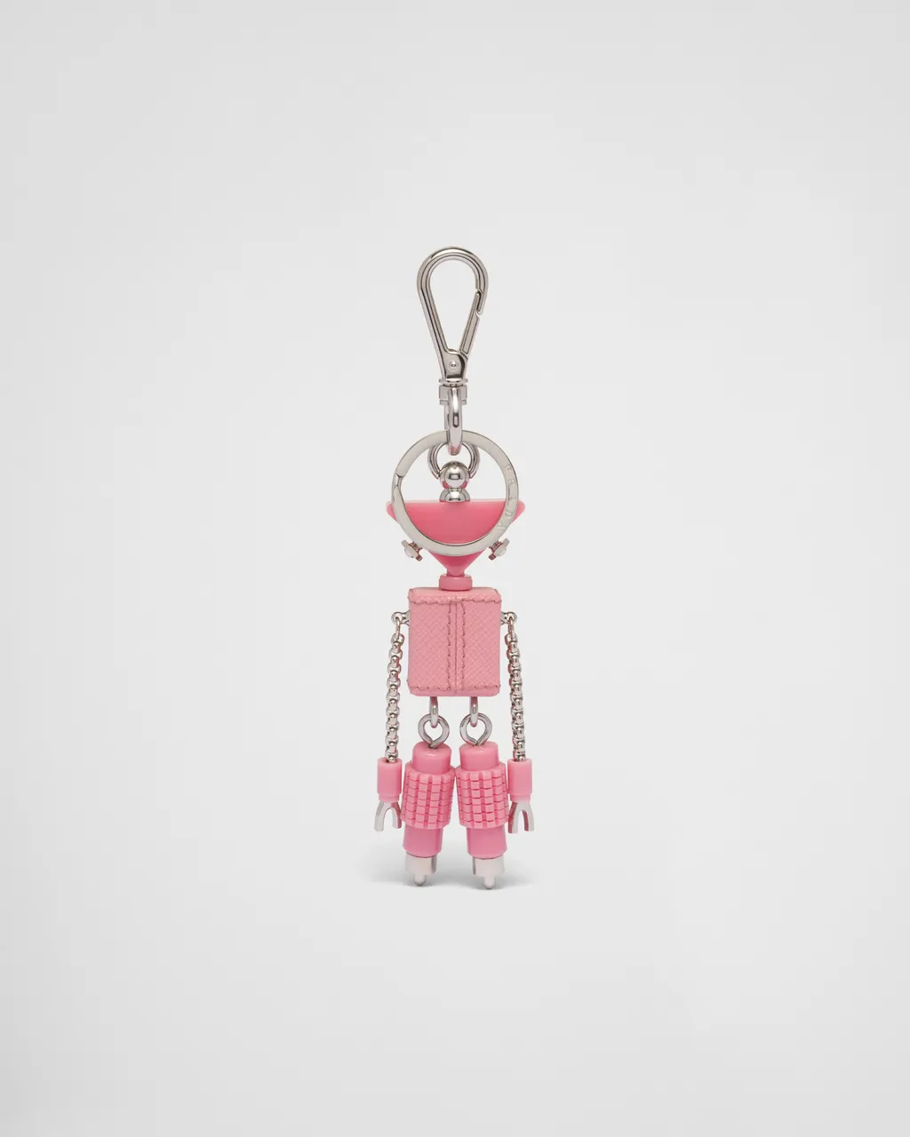 Robot Saffiano Leather Bag Charm