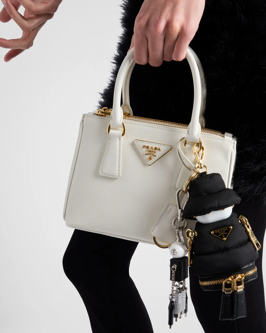 Soft Robot Re-Nylon Bag Charm