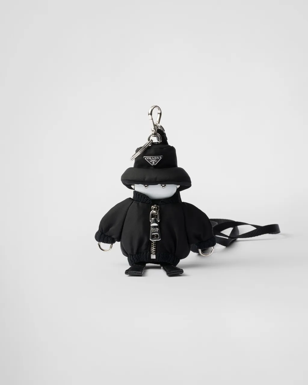 Soft Robot Re-Nylon Bag Charm With Shoulder Strap