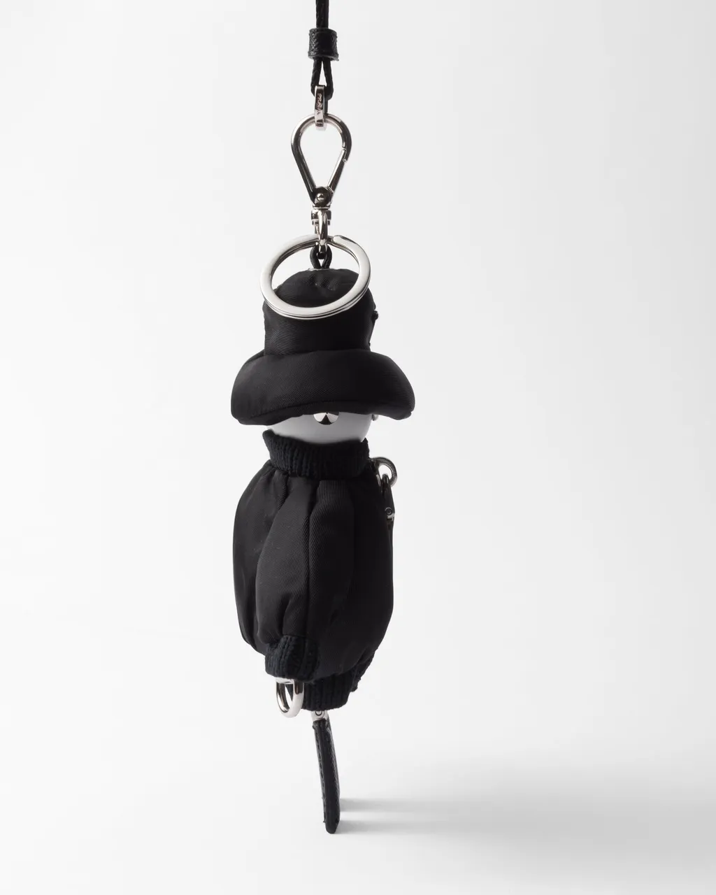 Soft Robot Re-Nylon Bag Charm With Shoulder Strap