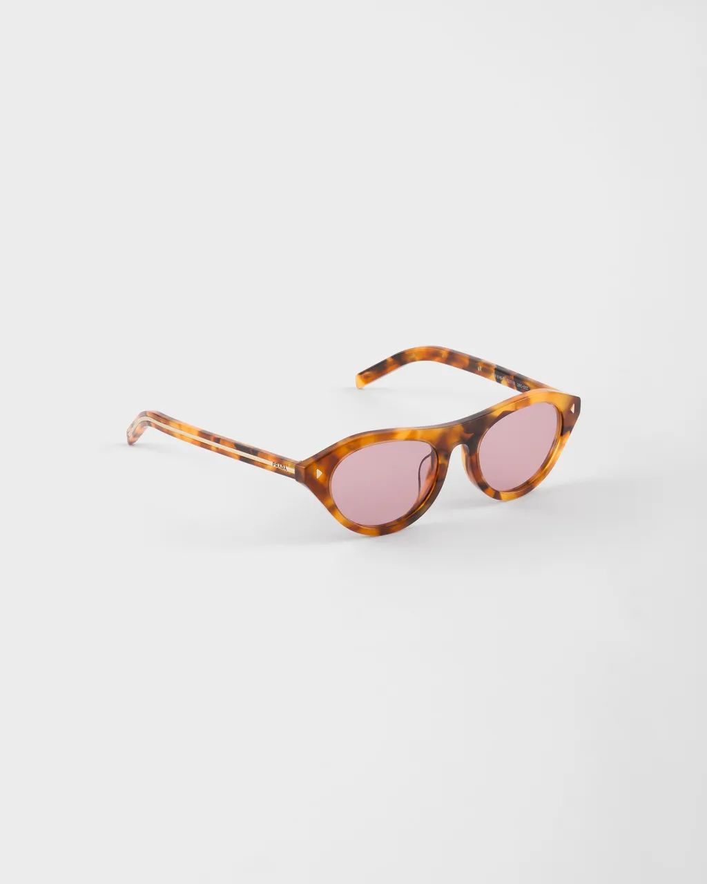 Prada Sunglasses With The Iconic Metal Plaque