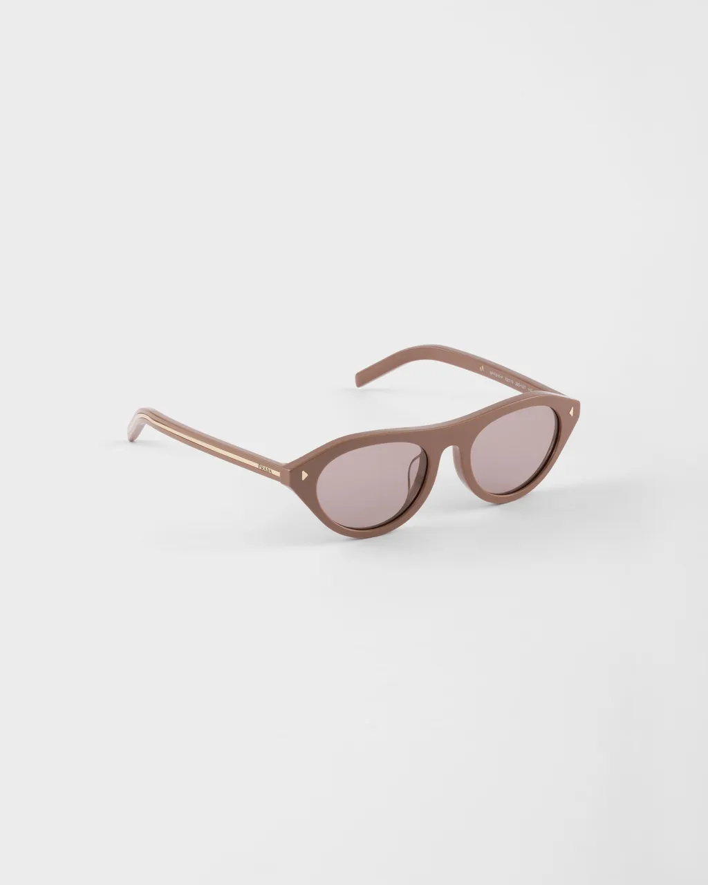 Prada Sunglasses With The Iconic Metal Plaque