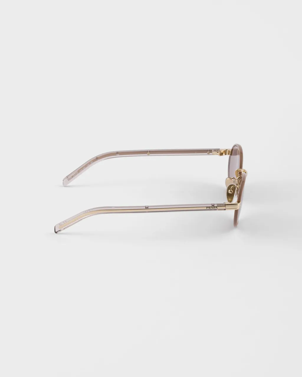 Prada Sunglasses With The Iconic Metal Plaque