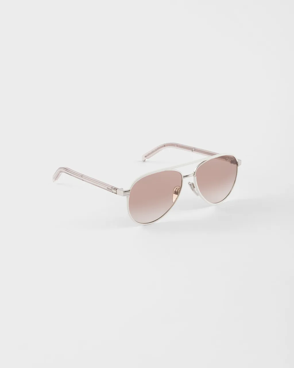 Prada Sunglasses With The Iconic Metal Plaque