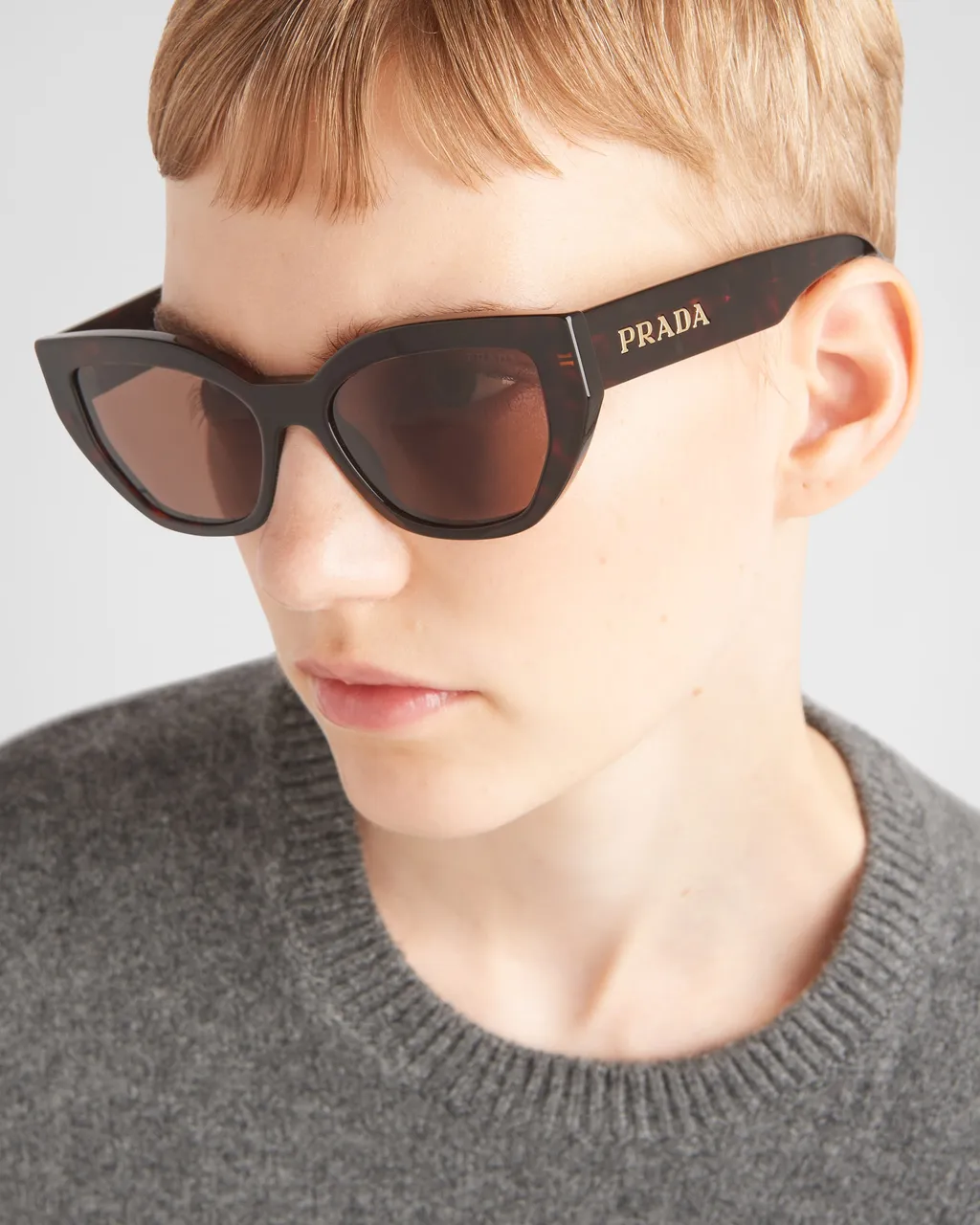 Sunglasses With Prada Logo