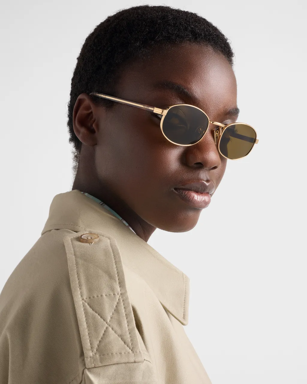 Sunglasses With The Iconic Metal Plaque