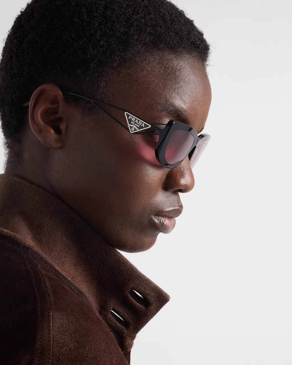 Sunglasses With Triangle Logo