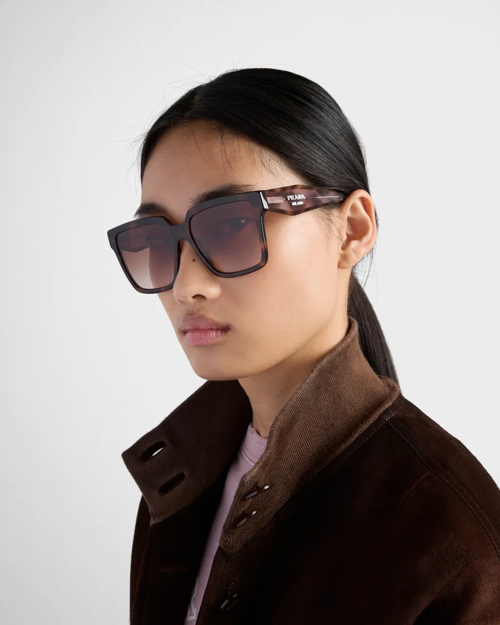 Sunglasses With Prada Logo