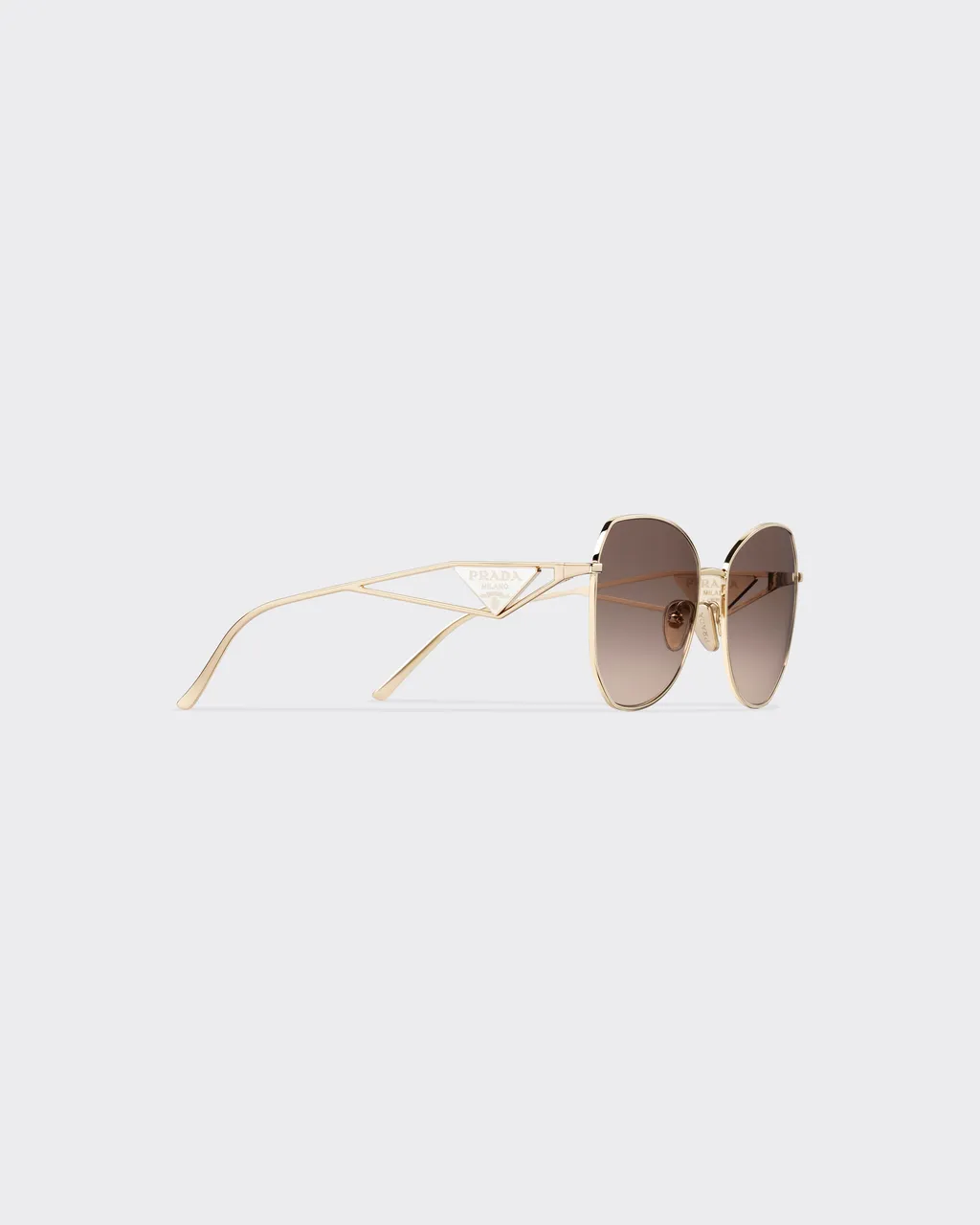 Sunglasses With Triangle Logo