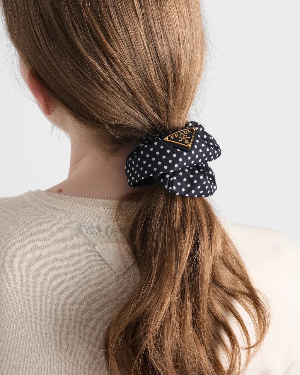 Printed Re-Nylon Scrunchie