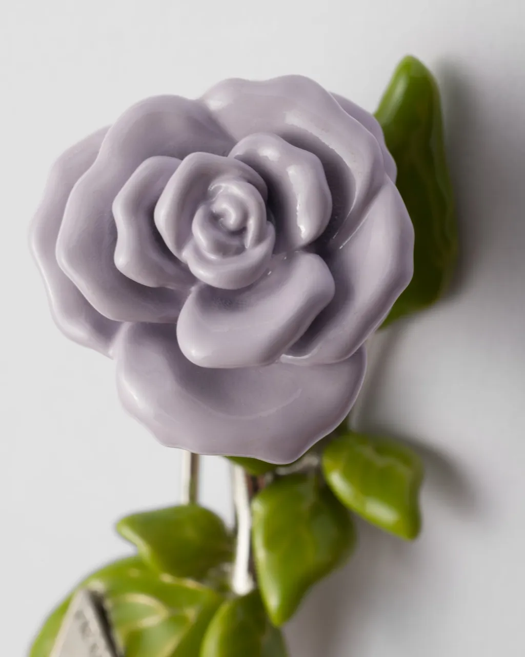 Enamelled Metal Hair Clip