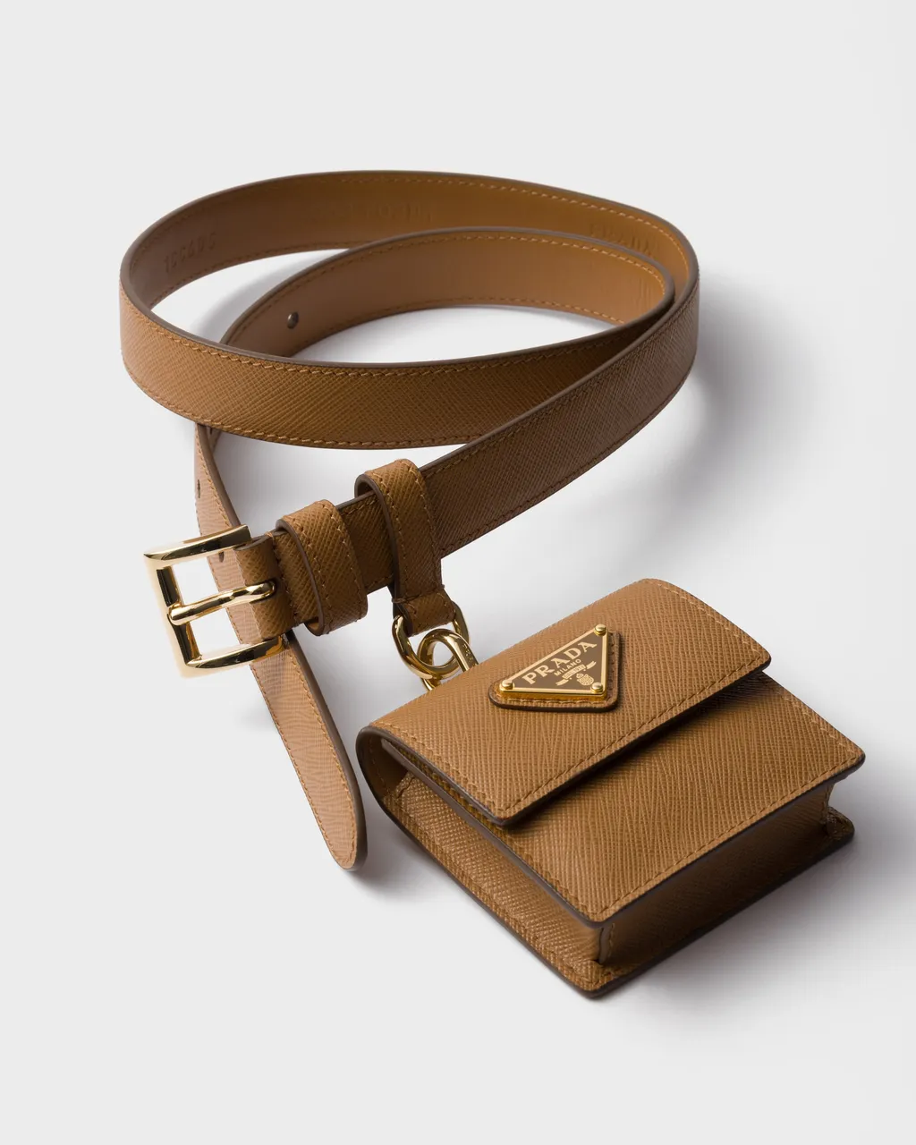Saffiano Leather Belt