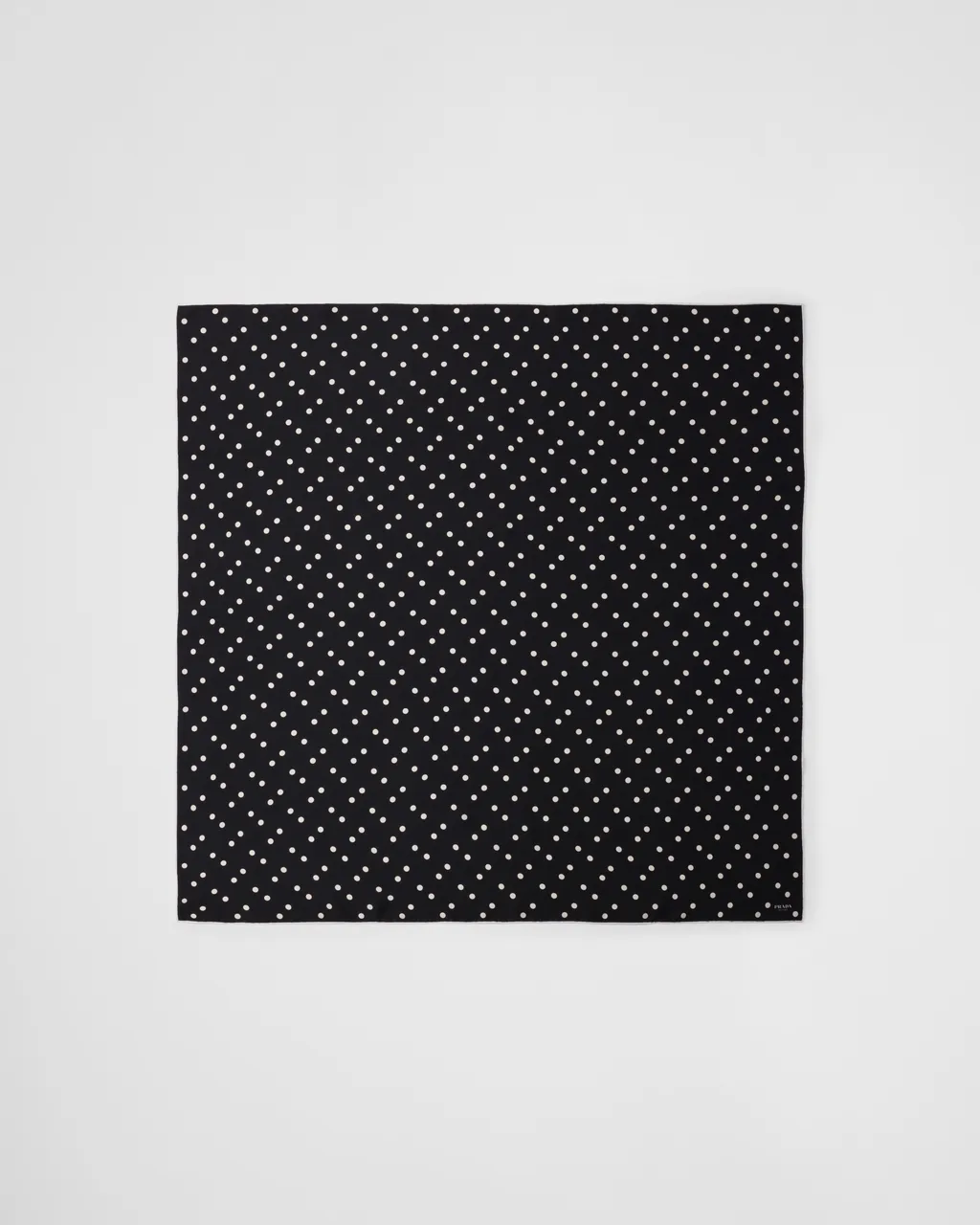 Printed Silk Twill Scarf 90X90