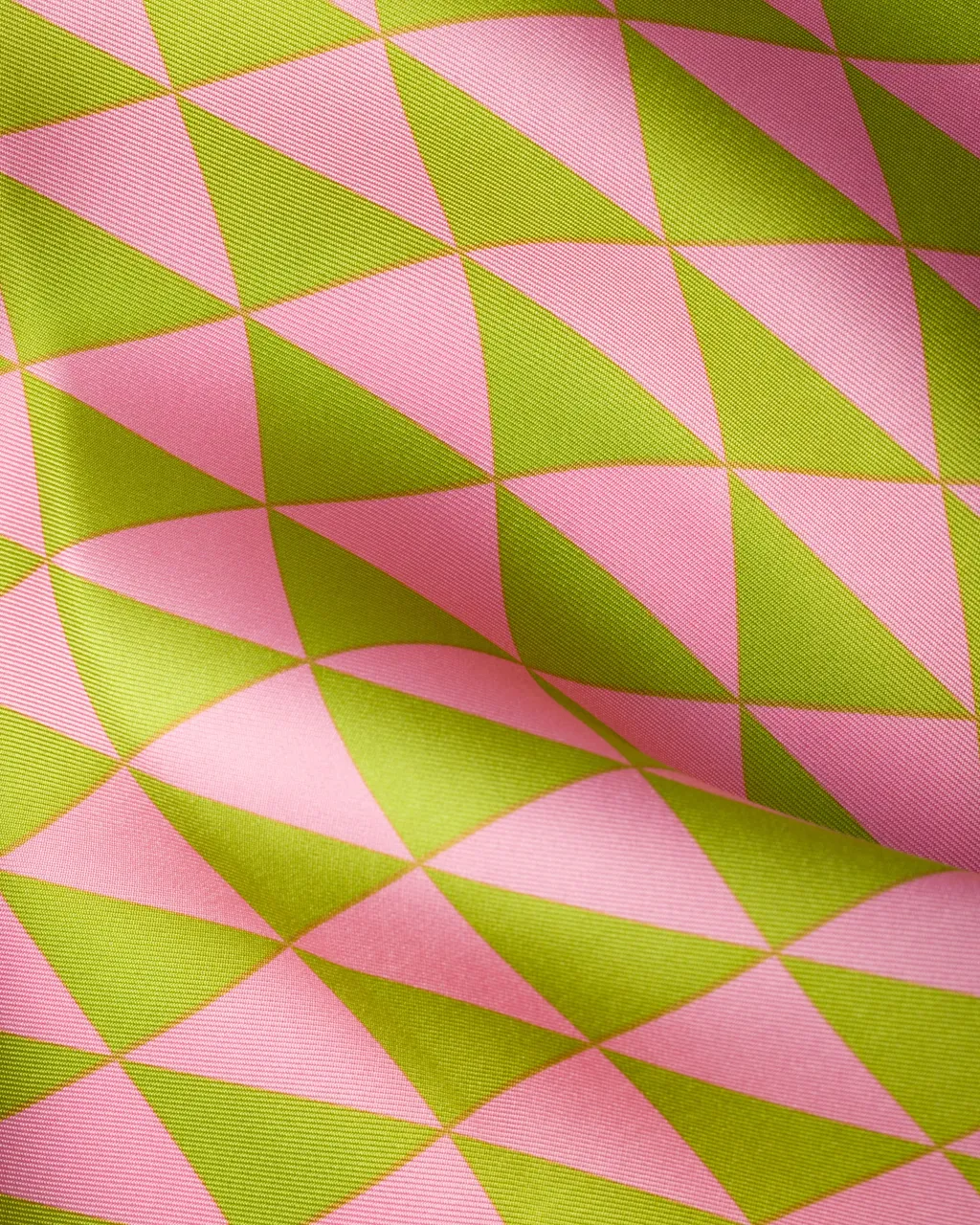 Printed Silk Twill Scarf 55X55