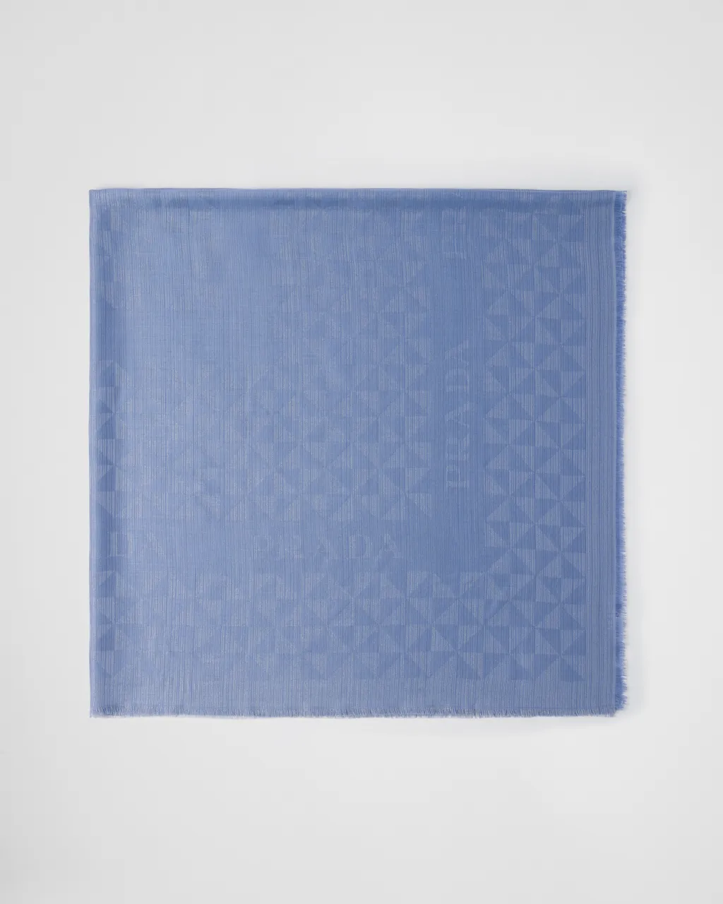 Wool, Silk, Cashmere And Lurex Jacquard Shawl