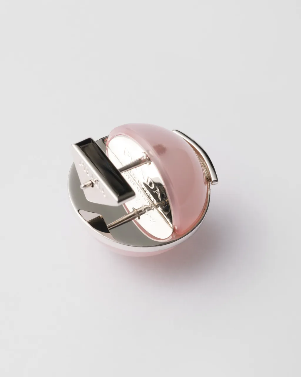 Metal And Plexiglas Earrings