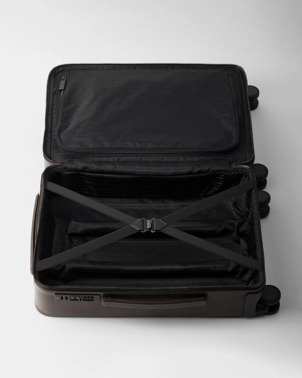 Saffiano Leather Trolley