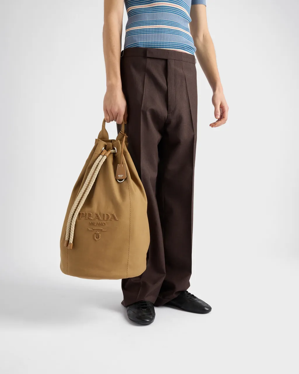 Canvas Drawstring Duffle Bag
