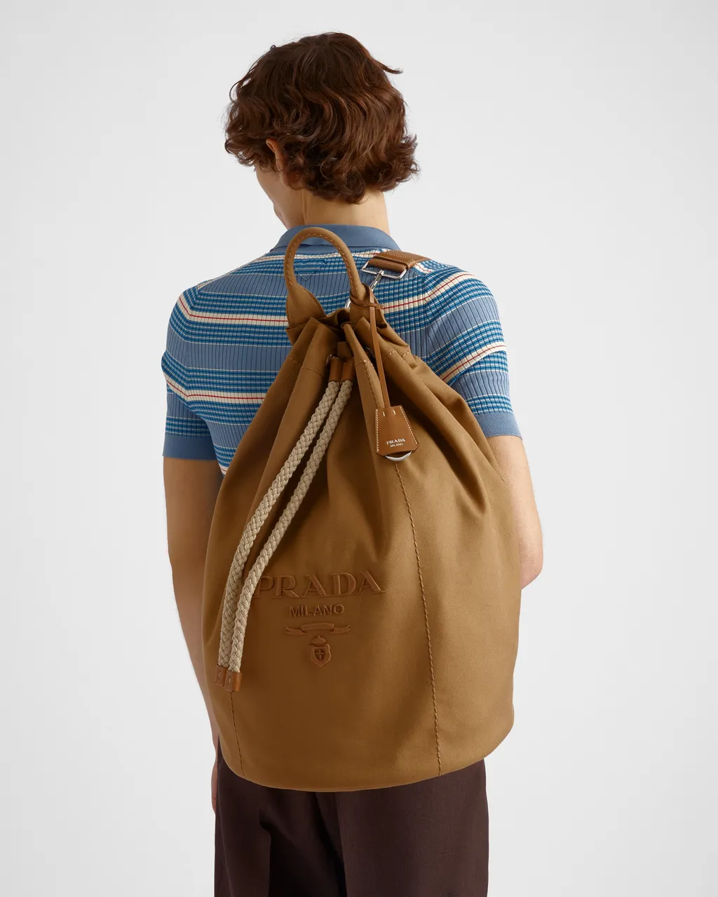 Canvas Drawstring Duffle Bag