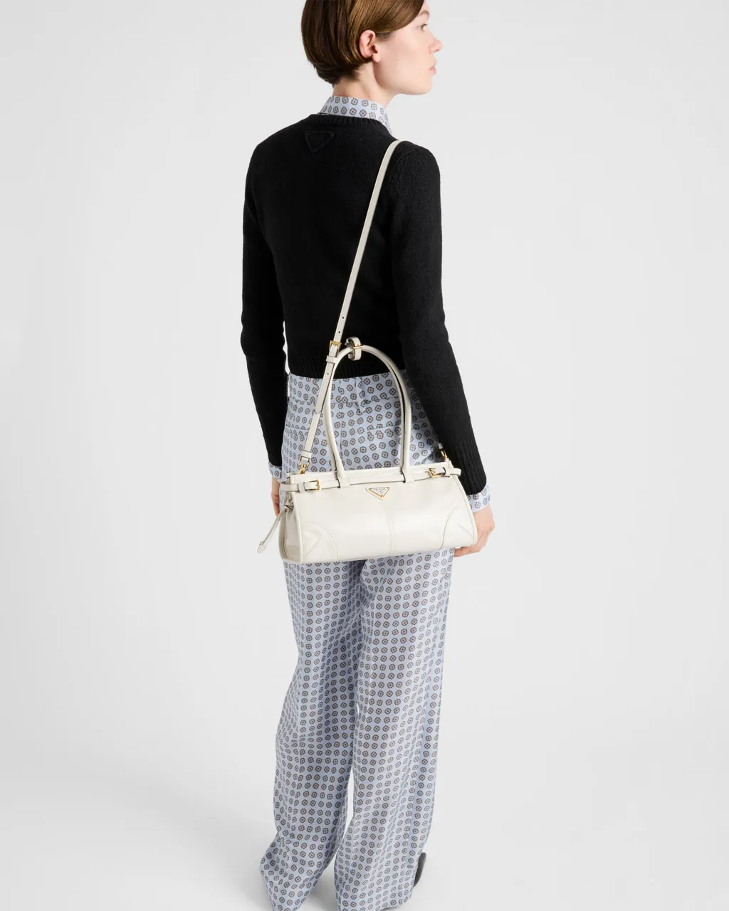 Prada Bonnie Medium Leather Handbag