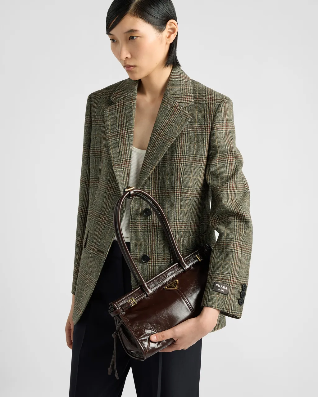 Prada Bonnie Medium Leather Handbag