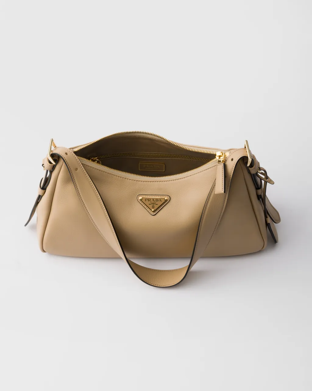 Prada AimÉE Medium Leather Shoulder Bag