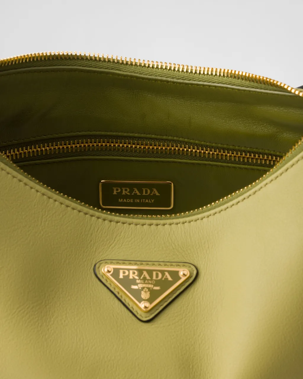 Prada AimÉE Medium Leather Shoulder Bag
