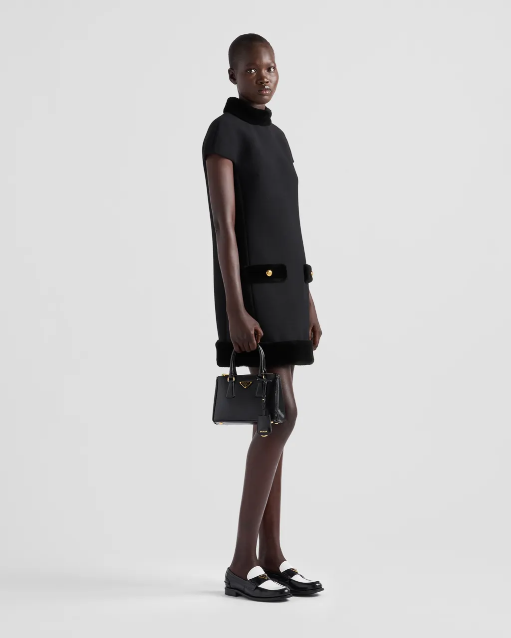 Prada Galleria Patent Saffiano Mini-Bag