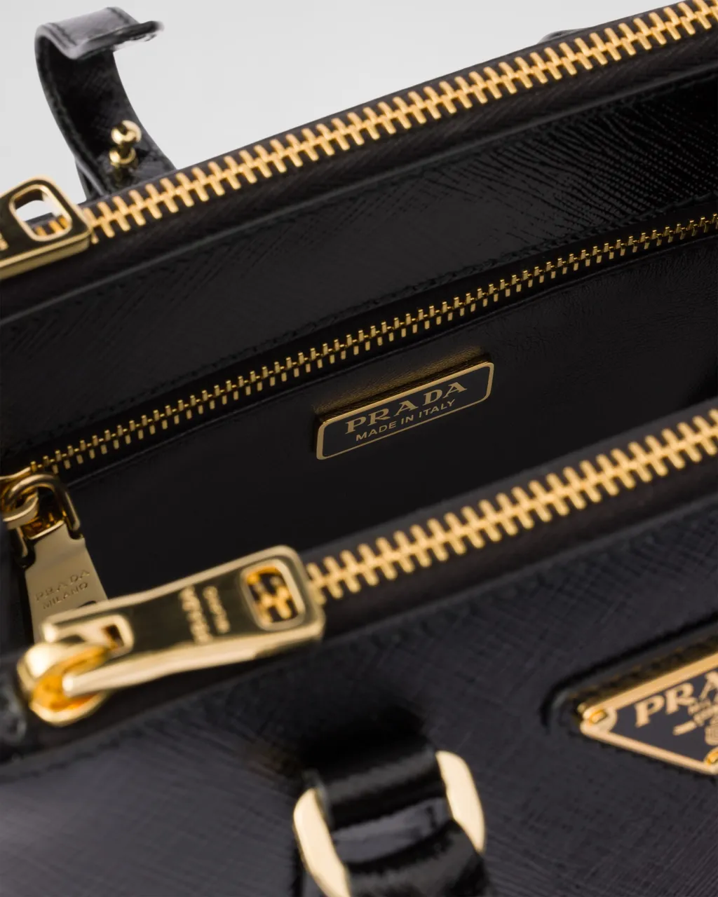 Prada Galleria Patent Saffiano Mini-Bag