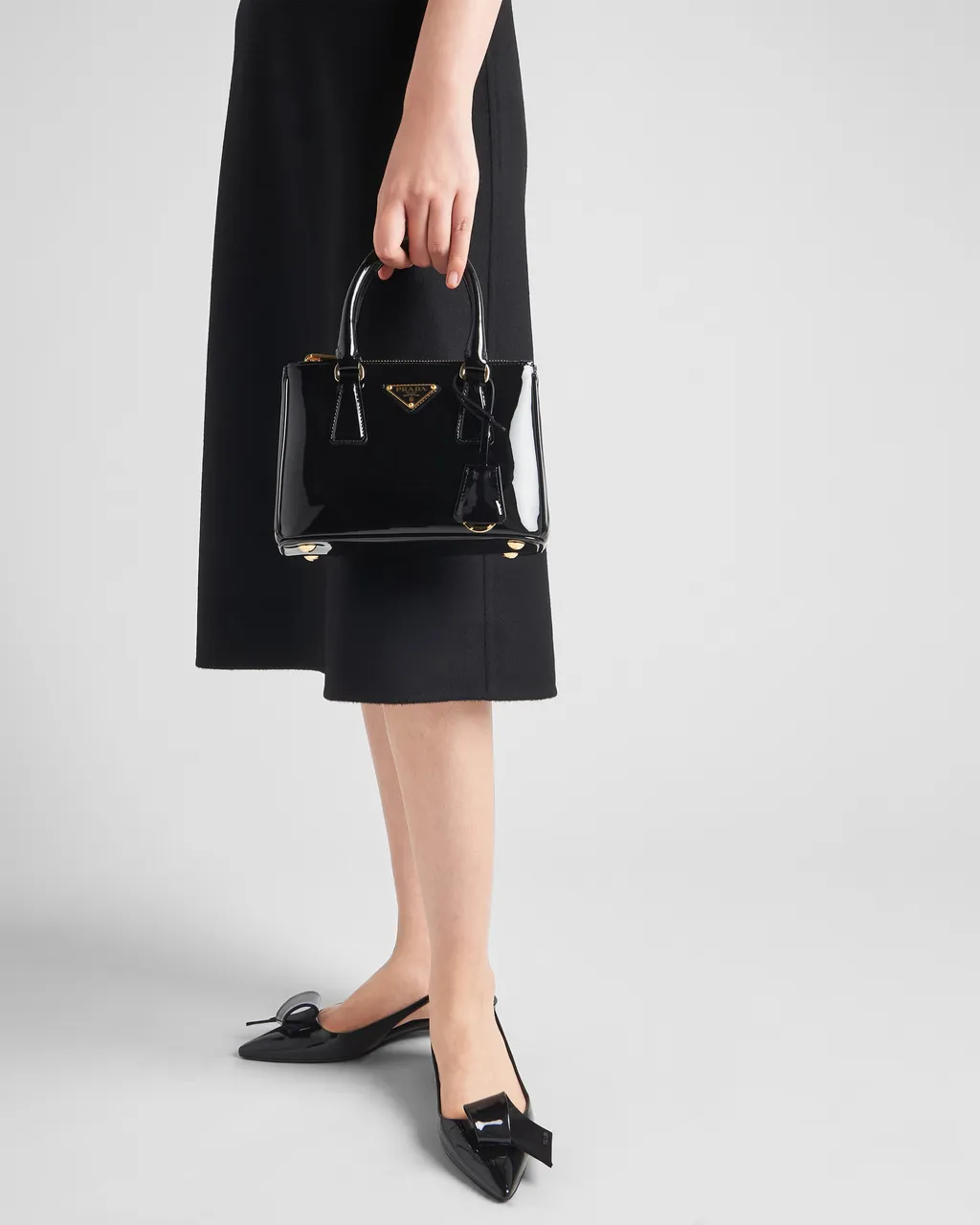 Prada Galleria Patent Leather Mini Bag