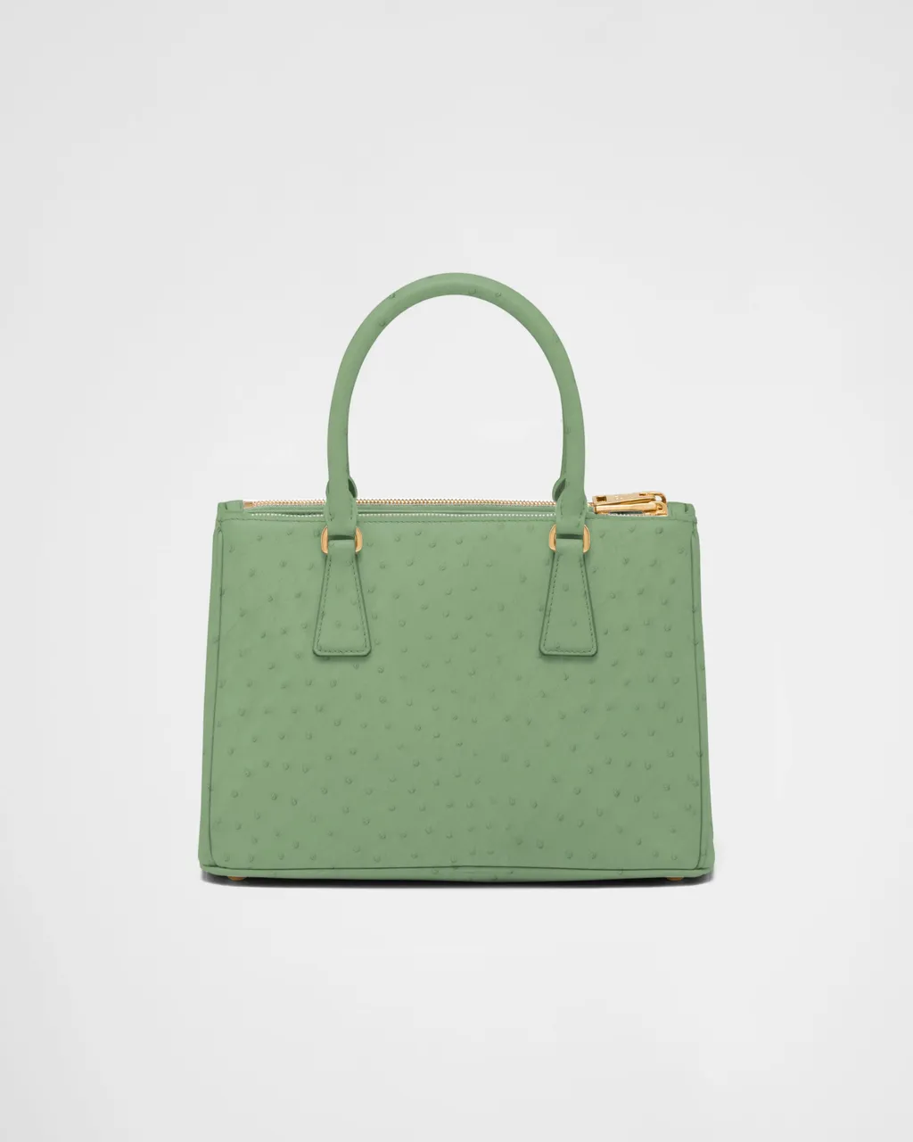 Medium Prada Galleria Ostrich Leather Bag