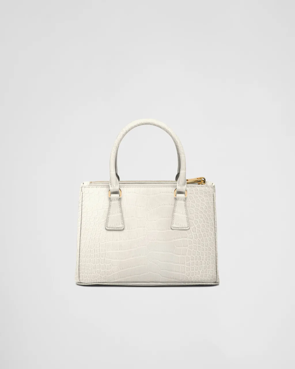 Small Prada Galleria Crocodile Leather Bag