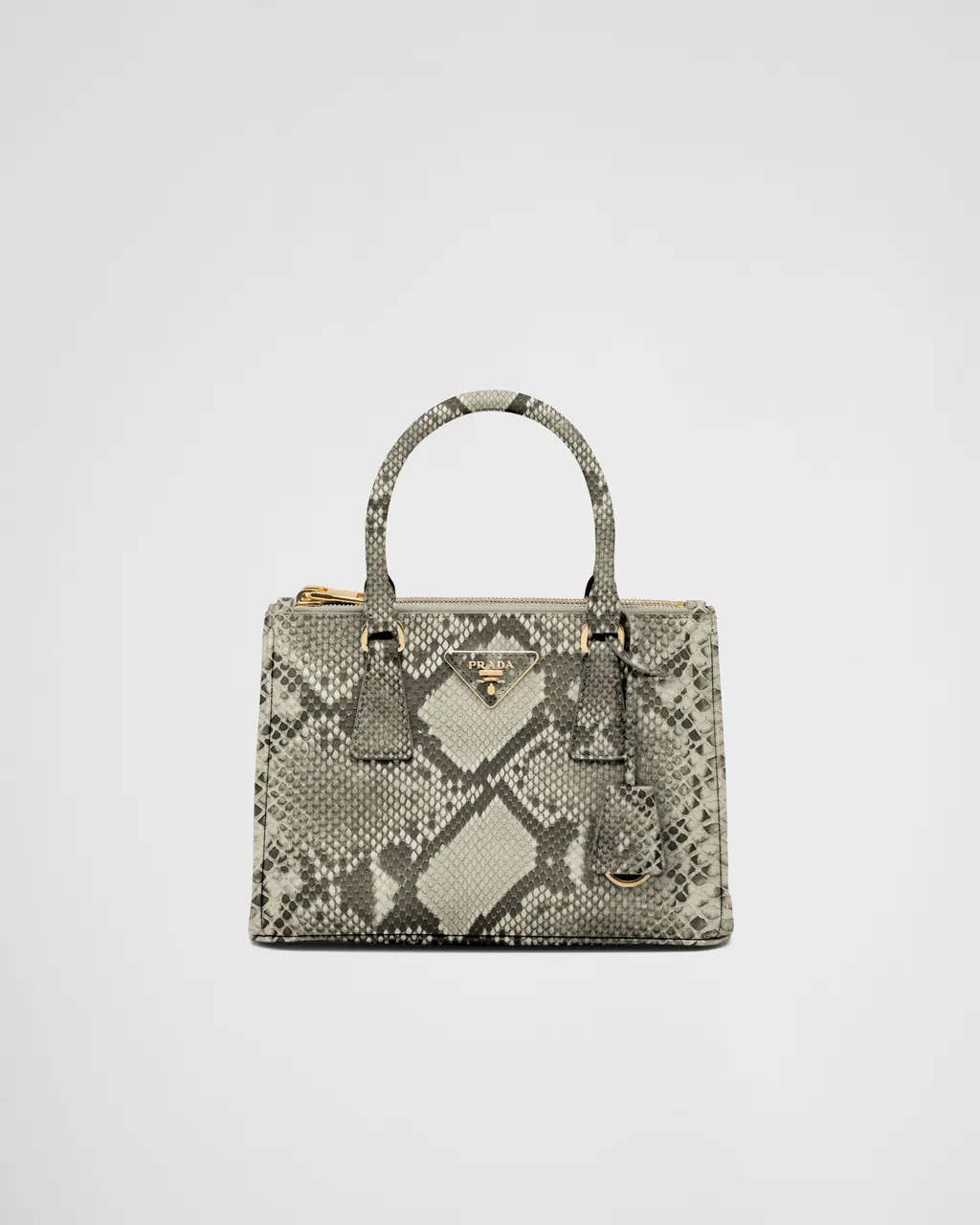 Small Prada Galleria Python Leather Bag