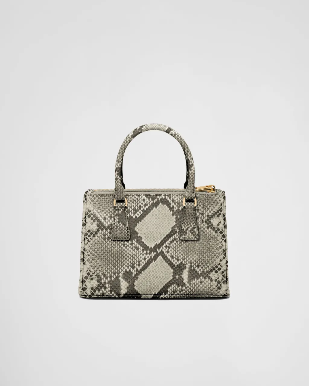 Small Prada Galleria Python Leather Bag