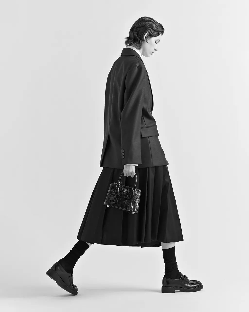 Prada Galleria Crocodile Leather Mini-Bag