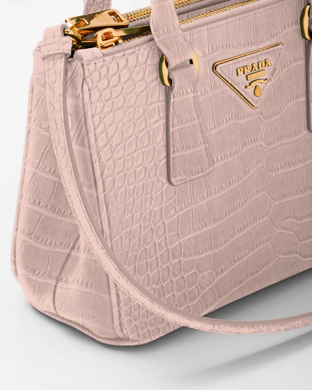 Prada Galleria Crocodile Leather Mini-Bag