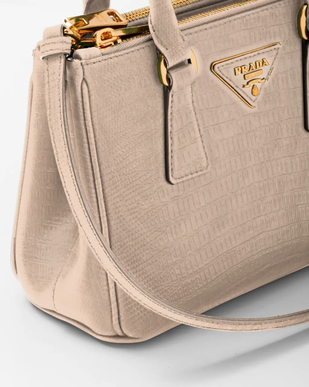 Prada Galleria Lizard Skin Mini-Bag