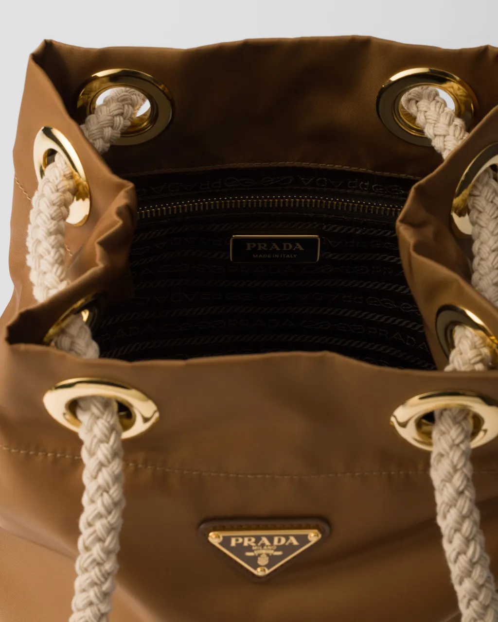 Prada Mariner Re-Nylon Small Bucket Bag