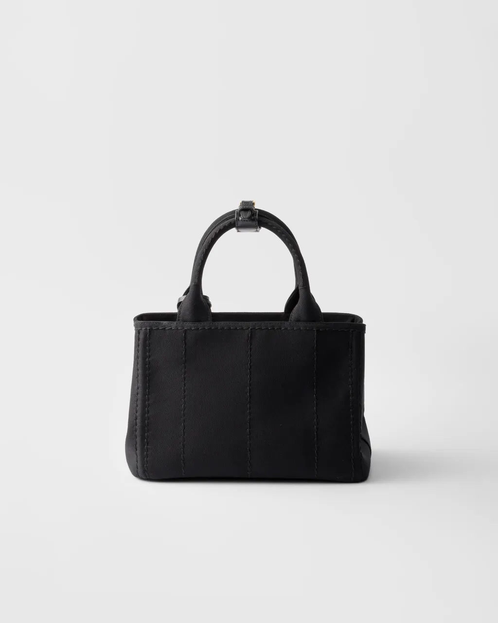 Prada JardiniÈRe Small Cotton Canvas Handbag