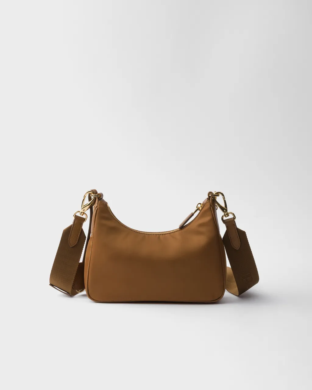 Prada Re-Edition 2005 Re-Nylon And Saffiano Leather Bag With Charm