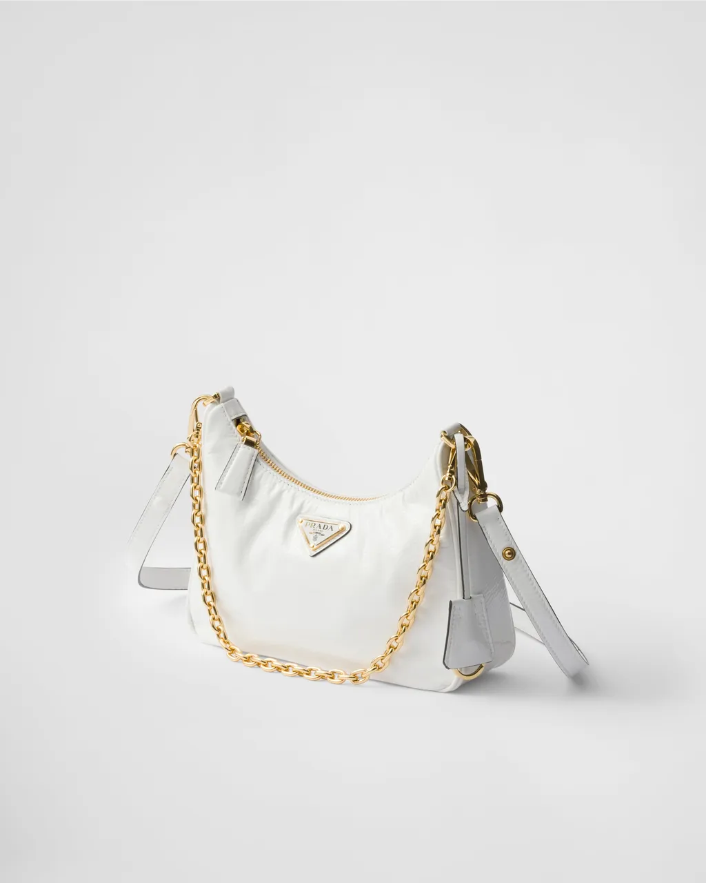 Prada Re-Edition Naplak Patent Leather Mini-Bag