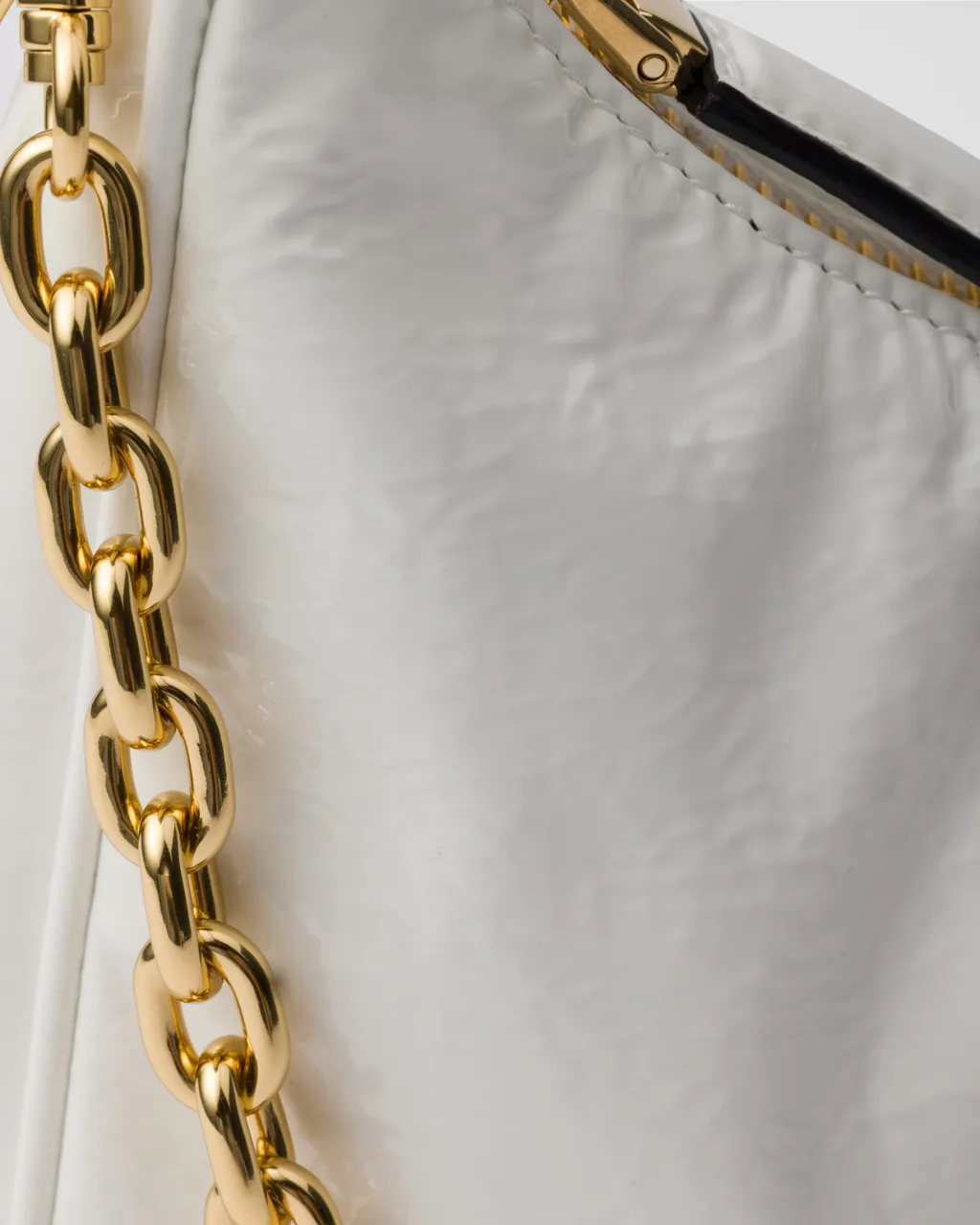 Prada Re-Edition Naplak Patent Leather Mini-Bag