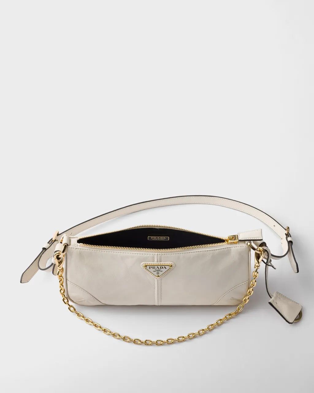 Prada Re-Edition 2002 Medium Leather Shoulder Bag