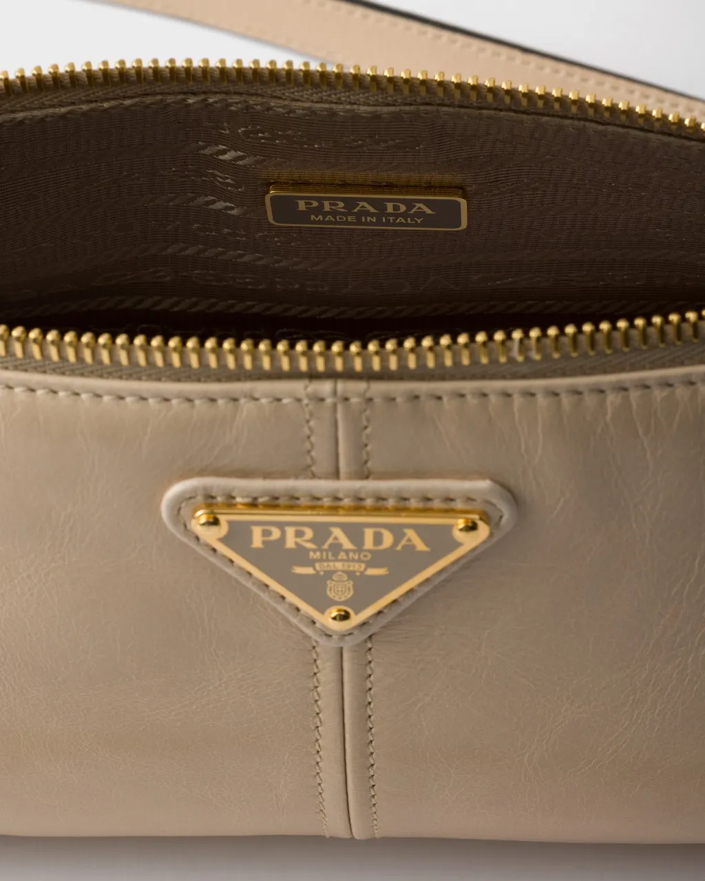 Prada Re-Edition 2002 Medium Leather Shoulder Bag
