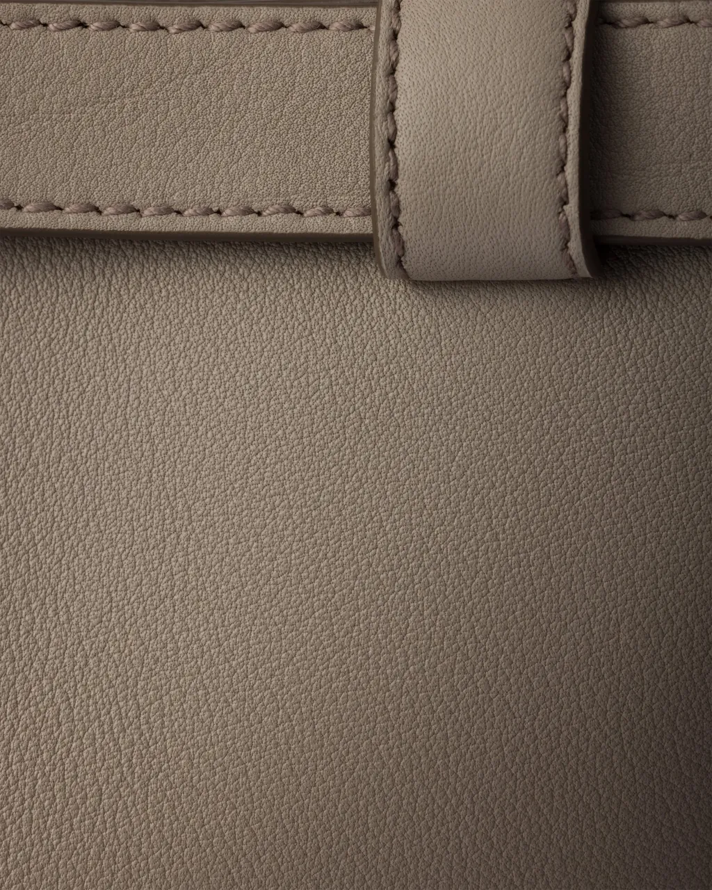 Prada Buckle Medium Leather Handbag With Double Belt