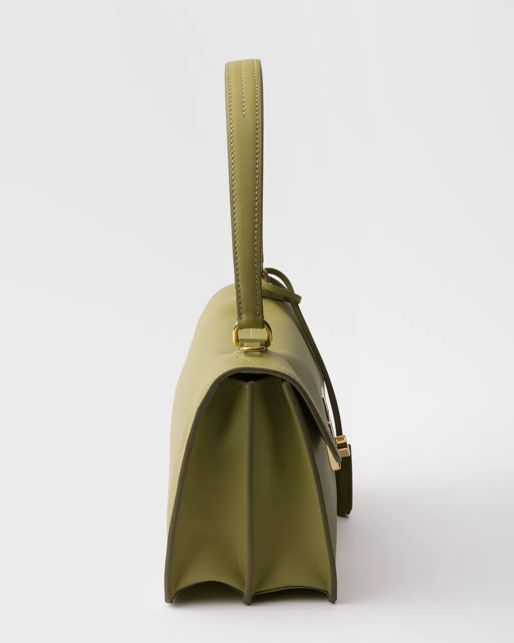 Prada Soft Sound Medium Leather Shoulder Bag